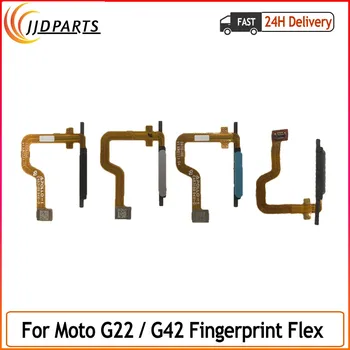 Новинка Для Motolora Moto G22 Датчик Отпечатков Пальцев Гибкий Кабель Сканер Сенсорных Запасных Частей Для Moto G42 Fingerprint Flex