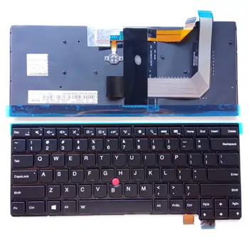 Новый американский Английский Для IBM Thinkpad T460S T470S С черной подсветкой и клавиатурой для ноутбука Point Stick Для ноутбука