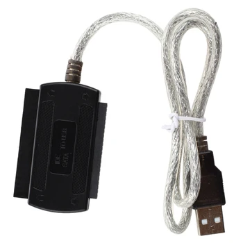 Новый кабель-адаптер USB 2.0 для IDE SATA S-ATA / 2.5 / 3.5 (кабель-переходник)