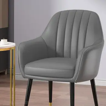 Обеденный стул, Легкий Роскошный Бытовой Современный Простой небольшой квартирный туалетный стул, стул со спинкой, письменный стул, стул для ногтей, стул для макияжа