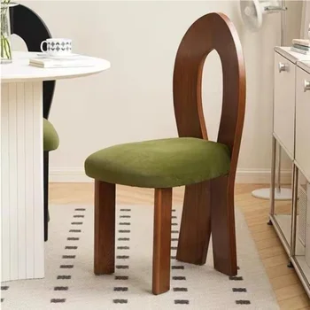 Обеденный стул Стойка для гостиной Стул для гостиной Стальные Ножки Стул для ванны Спинка кресла для отдыха Ресторан Кухонная мебель
