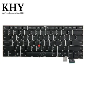 оригинальная клавиатура US SV с серебристой подсветкой Для ThinkPad 13 (2-го поколения) ThinkPad New S2 (2-го поколения) T470S FRU 01ER869 01ER910 01EN887