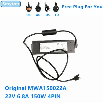 Оригинальный адаптер переменного тока Зарядное устройство для медицинского источника питания MWA150022A 22V 6.8A 150W 4PIN VIVID iq