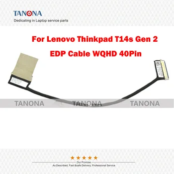 Оригинальный Новый 5C11C12514 DC02C00PQ20 SC10Z23783 Для Lenovo Thinkpad T14s Gen 2 WQHD LCD EDP Кабель Lvds Провод 40Pin