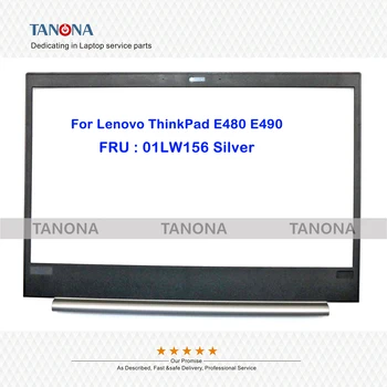 Оригинальный Новый AP166000610 01LW156 Серебристый для Lenovo ThinkPad E480 E490 ЖК-передняя панель, рамка для крышки, ЖК-рамка