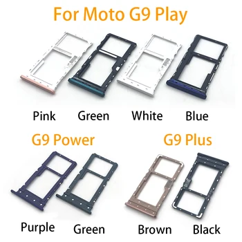 Оригинальный Новый Держатель Слота Для Лотка Sim-карты Адаптер SD-Карты Запасные Части Для Moto G9 Play/G9 Plus/G9 Power G10
