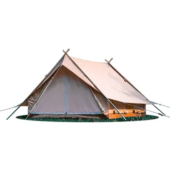 Палатка из полиэстера, семейная палатка для кемпинга, кемпинг на открытом воздухе, 210 г
