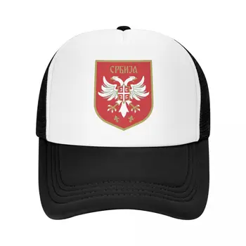 Персонализированный футбольный подарок Сербии, бейсболка, Спортивная мужская женская регулируемая шляпа дальнобойщика, осень