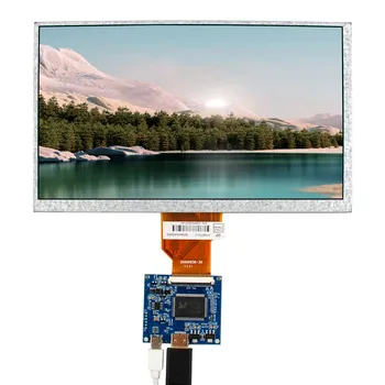 Плата ЖК-контроллера с разъемом VSDISPLAY Mini HD-MI с 9-дюймовым ЖК-экраном AT090TN10 800X480