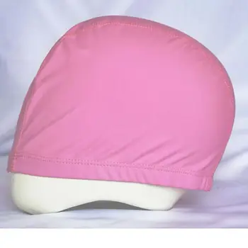 Пляжная спортивная кепка, Монохромная защита ушей, Высокоэластичная кепка для плавания, Женская, мужская, водонепроницаемая, с полиуретановым покрытием, Удобная, просто универсальная