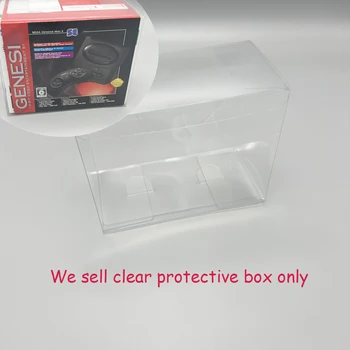 Прозрачная крышка для Sega genesis Mini 2 для дисплея игровой консоли MDmini2 пластиковая защитная коробка для хранения коллекции ДОМАШНИХ ЖИВОТНЫХ