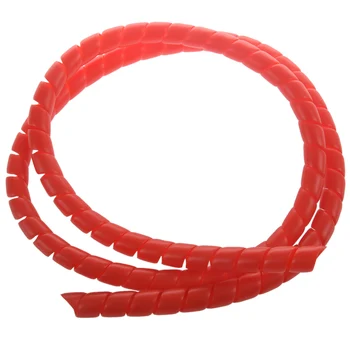 Протектор спиральной трубки для изменения цвета Scooter Line длиной 1 м для намотки трубок для аксессуаров Xiaomi M365 Pro Красный