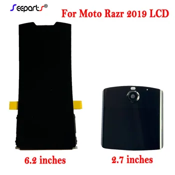 Протестирован Полностью Новый 6,2 ”Для Motorola Razr 2019 ЖК-дисплей с сенсорным экраном Digitizer в сборе 2,7”Для Motorola Razr 2019 LCD XT2041-4