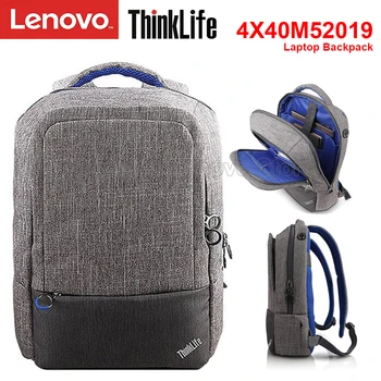 Рюкзак Для Ноутбука Lenovo ThinkLife 4X40M52019 с Дышащим Материалом, Светящейся Мягкой Тканевой Опорой 15,6 дюйма для Samsung Ultrabook