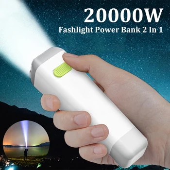 Светодиодный фонарик Мини-фонарик USB-зарядка Фонарик Power Bank Фонарь для кемпинга на открытом воздухе Фонарик с сильным светом Фонарь для кемпинга на открытом воздухе