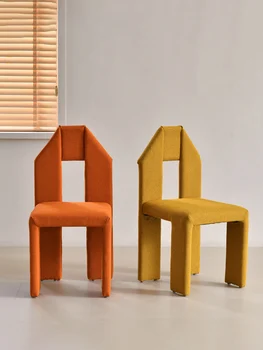 Скандинавский Креативный дизайн, кофейный стул, мебель для гостиной, Деревянный обеденный стул, современный минимализм, стулья для макияжа со спинкой в стиле INS