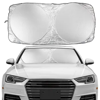 Солнцезащитный козырек на лобовое стекло автомобиля Универсальный Зонтик Автоаксессуары для Audi A4 A3 BMW X1 X5 Alfa Romeo Giulietta Aucra MDX