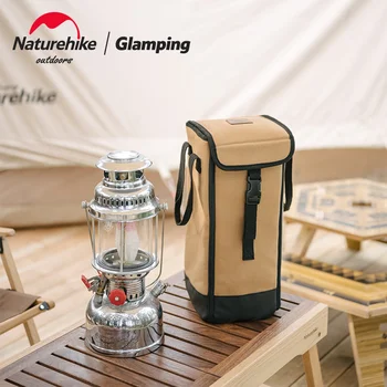 Сумка для хранения лампы Naturehike Camping Canvas Аксессуары для кемпинга на открытом воздухе Керосиновая лампа Canva Сумка для хранения Нижняя Водонепроницаемая сумка