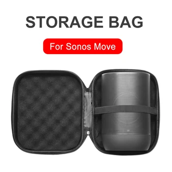 Сумка для хранения портативных динамиков Органайзер Пылезащитная сумка для динамиков с защитой от царапин Сумка для динамиков Защитные аксессуары для Sonos Move