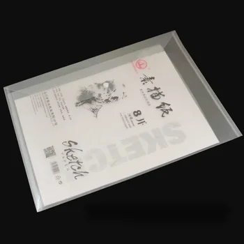 Сумка для художественных работ Сумка для файлов формата A3 Прозрачная 8-кратная сумка для хранения Art 8K 8-кратный альбом для студенческих эскизов с утолщенной бумагой