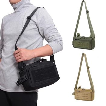 Тактический нагрудный рюкзак, Военная сумка, сумки для охоты, рыбалки, кемпинга, пешего туризма, армейские походные рюкзаки, сумка на одно плечо Molle