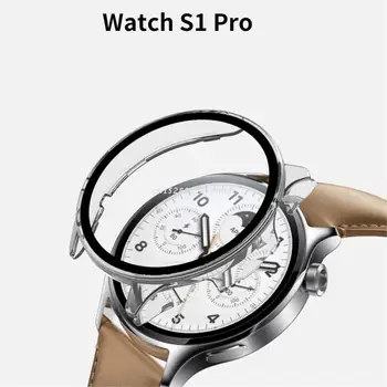 Ультратонкая защитная пленка для экрана, совместимая с mi watch S1, сменные аксессуары для умных часов, корпус для ПК