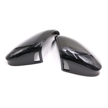 Черный для Golf 8 mk8, крышка зеркала заднего вида, крышка корпуса, поддержка переключения полосы движения, система помощи при слепой зоне