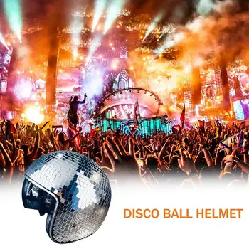 Шлемы с диско-шарами, Шляпа с диско-шарами, оборудование с выдвижным козырьком, DJ-клуб, сцена, бар, вечеринка, Классическая вечеринка, Барная комната, украшение вечеринки