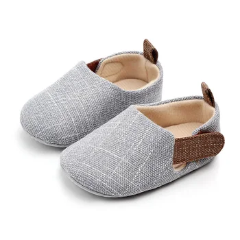 Я люблю папу и маму; Хлопковая обувь для новорожденных; Повседневная обувь для маленьких девочек и мальчиков; Первые ходунки; Нескользящая обувь на мягкой подошве для малышей;