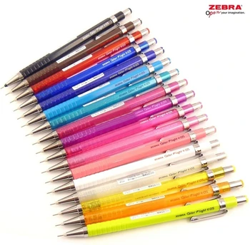 Япония ZEBRA MA53 Автоматическая ручка Шестиугольная 0,5 мм Карандаш для рисования Коралловый Порошок